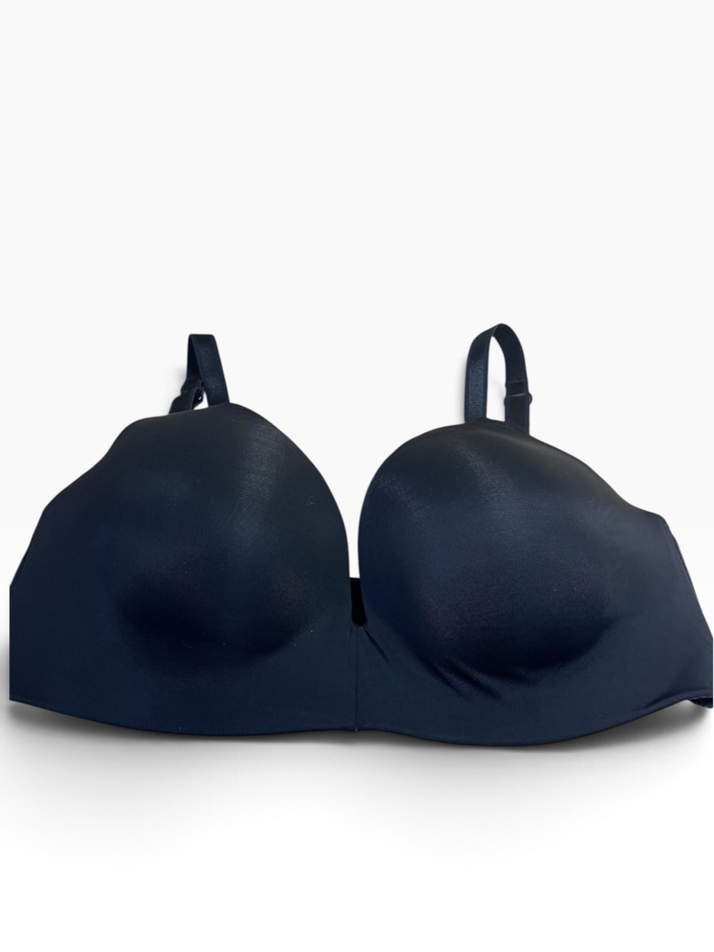 Auden Bliss Lightly Lined Wirefree Bra 32D Black
